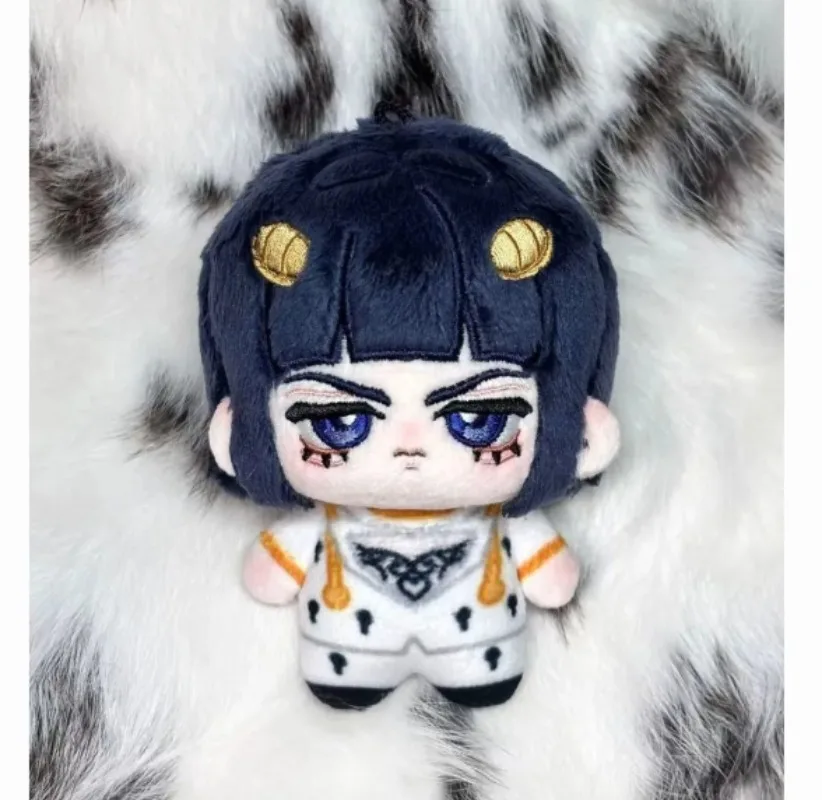 

10 см JoJo's Bizarre Adventure Bruno Buccellati, плюшевая кукла, нарядная одежда, плюшевые фигурки с мягким орнаментом, подарок на день рождения