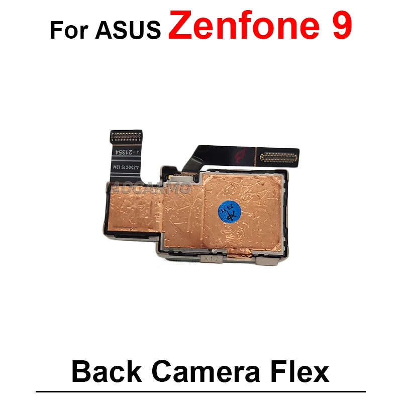 For ASUS ZenFone 9 10 7 7Pro 8 AI2202 Zenfone 8 Flip Back Main Rear Big Camera Flex Module Replacement Repair Parts