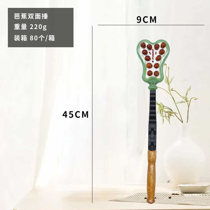 마사지 Double Sided Massage Hammer Back Massager Massage Stick Neck Massager  Foot Massage Tool Hammer Health Care تدليك الذكر