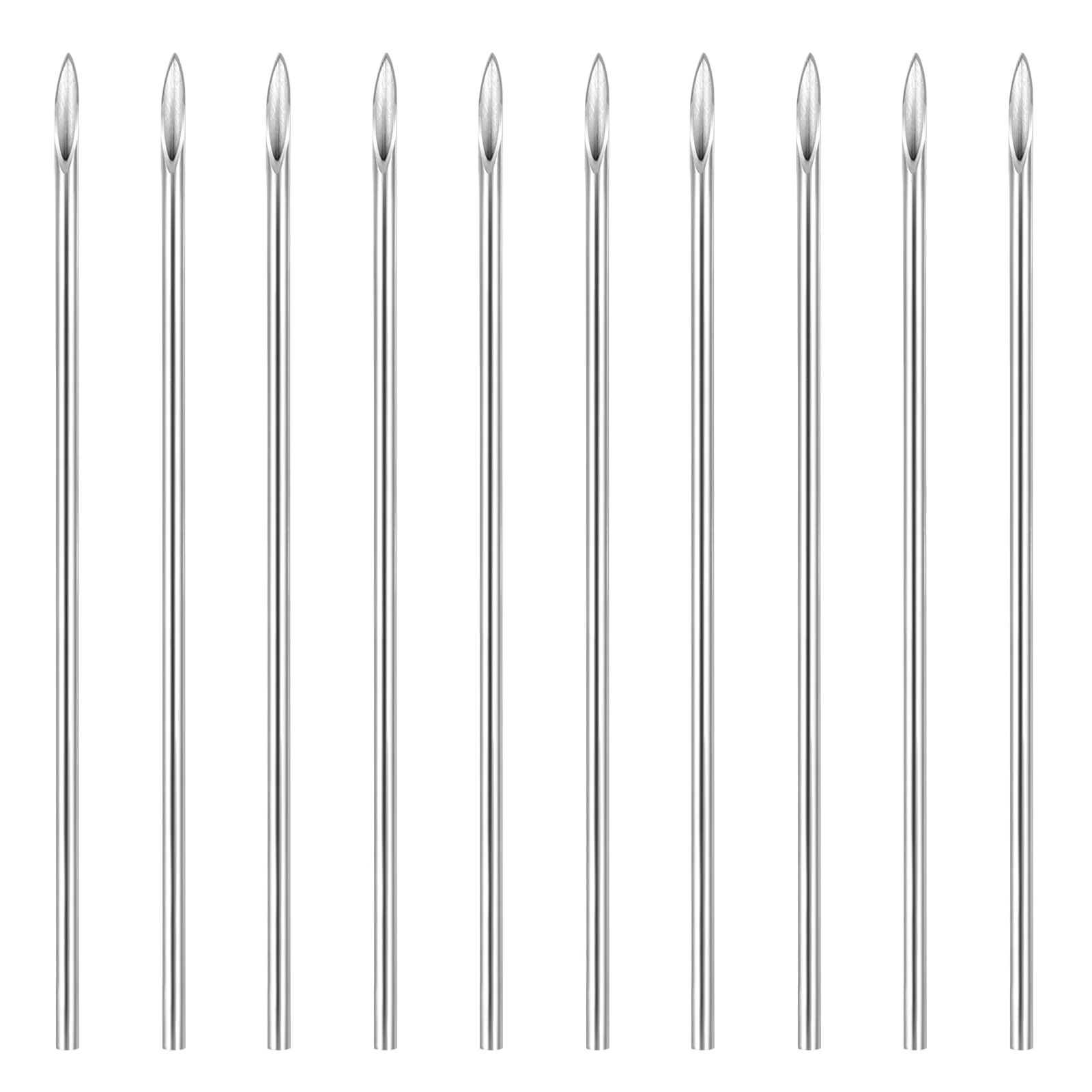 

Cannula 22g Filling Needles Ear Piercing × 50mm for Pircing Navel Kit Stainless Steel