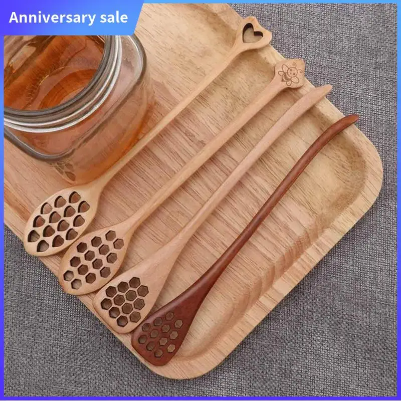 LUCK-4PCS Wooden Ho…