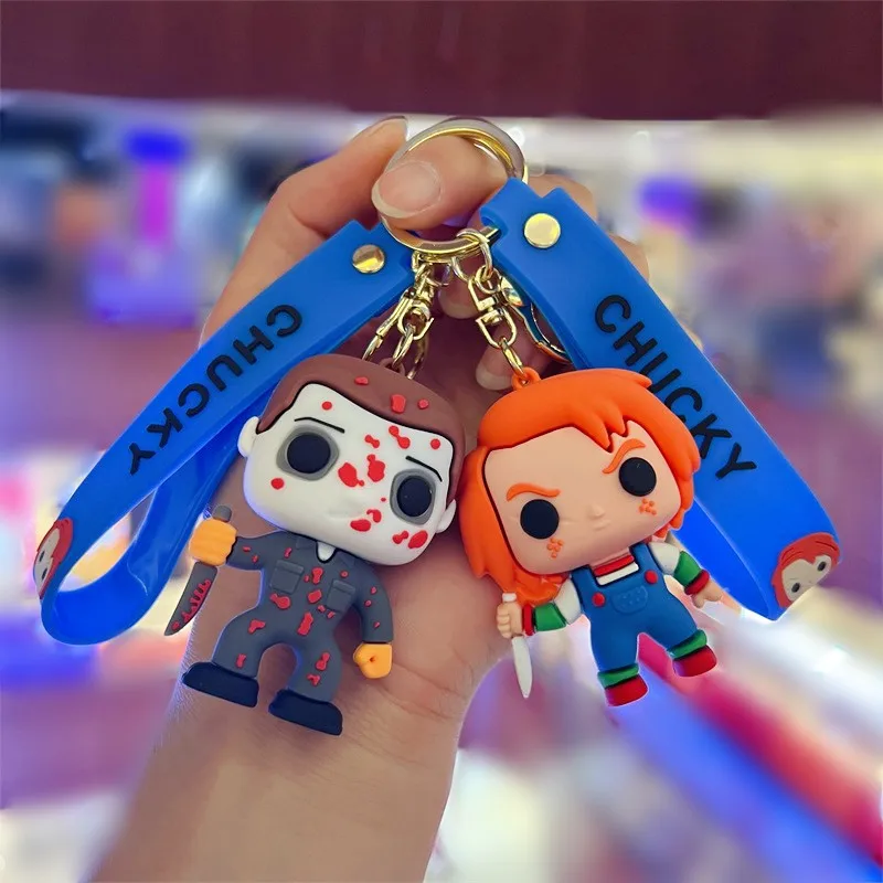 Cartoon Character Keychain Trendy Men and Women Accessories Pendant Bag Ornament Trend