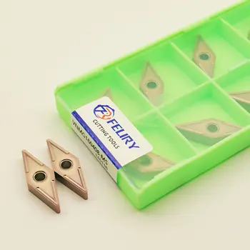 10件式高品質硬質合金刀具VNMG160404和VNMG160408-MS LF6118可用於加工不銹鋼VNMG 6 最佳銷售 vnmg - №4