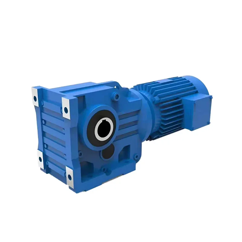 New Manufacturing Superior Quality K Series Helical Bevel Gear Motor Reductor High Torque Ratio Helical Gear Box