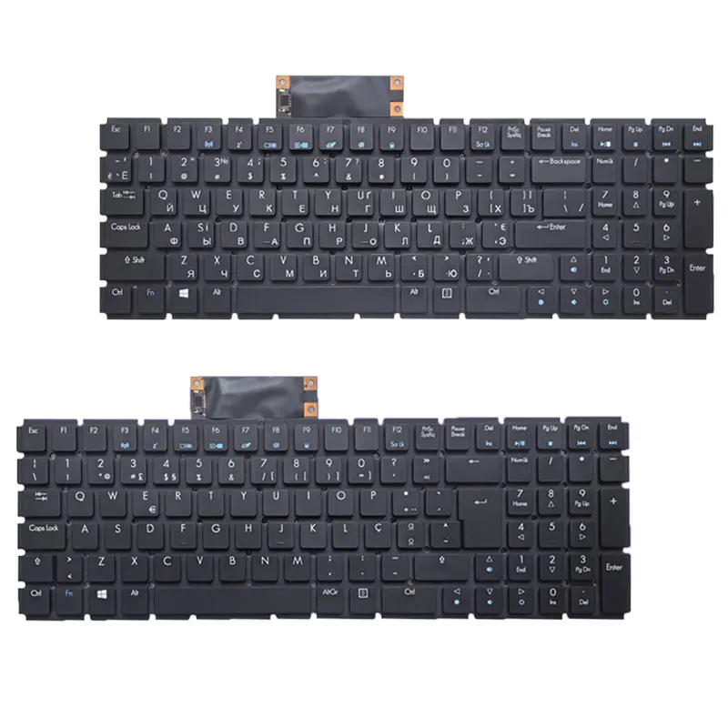 Adecuado para ACER/Acer PREDATOR TRITON 700 PT715-51 teclado para portátil retroiluminación RBG
