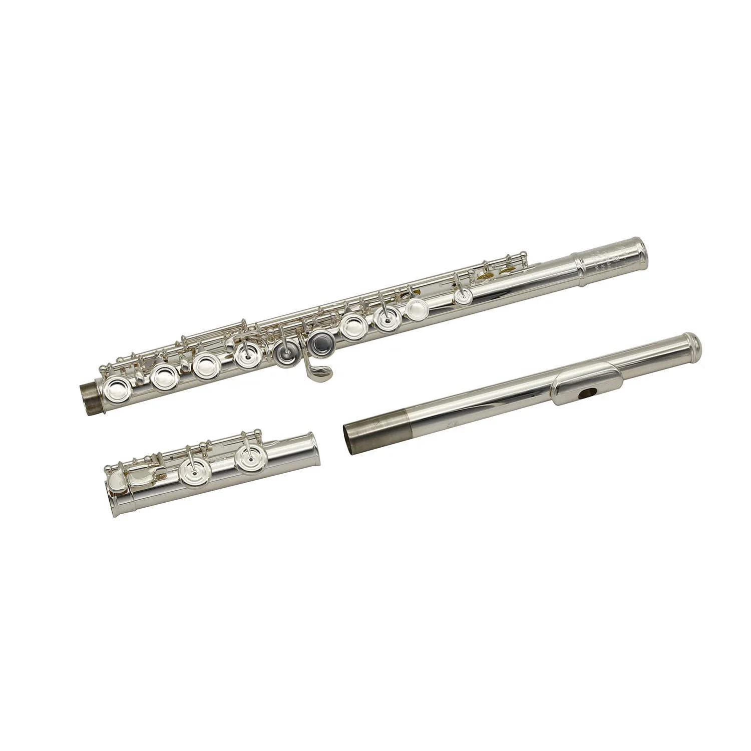 Good Quality Intermediate Hand Made Silver plated C flute customized Brand For Wholesales