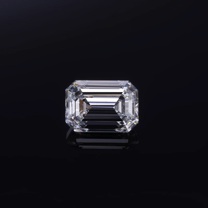 Emerald Cut HPHT Diamond 1CT 1.5CT D\E VS Lab Grown Diamonds With IGI Certificated Synthetic Loose Gemstone For Custom Jewelry