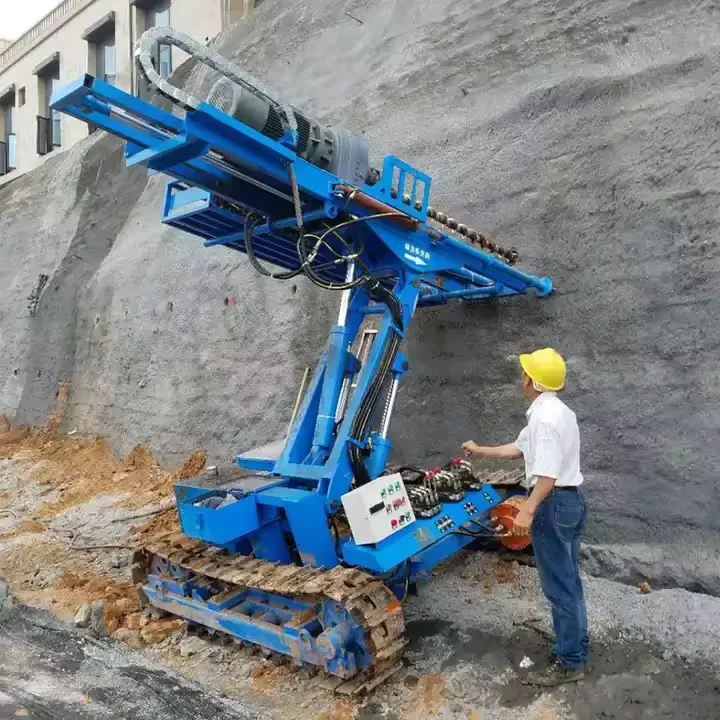 Concrete Pile Grouting Drilling Rig Anchor Nail Drilling Machine Factory Price