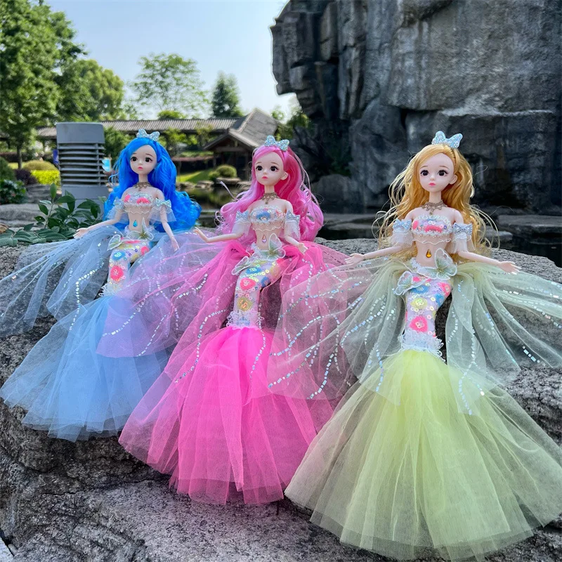 45cm Kids Girls Princess Butterfly Fairy Doll Toys Cute Beautiful Simulation Butterfly Fairy Girl Princess Doll Play House Toys