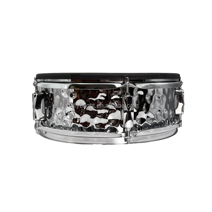 10 Inch Musical Instrument Electronic Electric Snare Tom Drums Set Kit Snare with Dual Zone  6 Point Trigger Plate