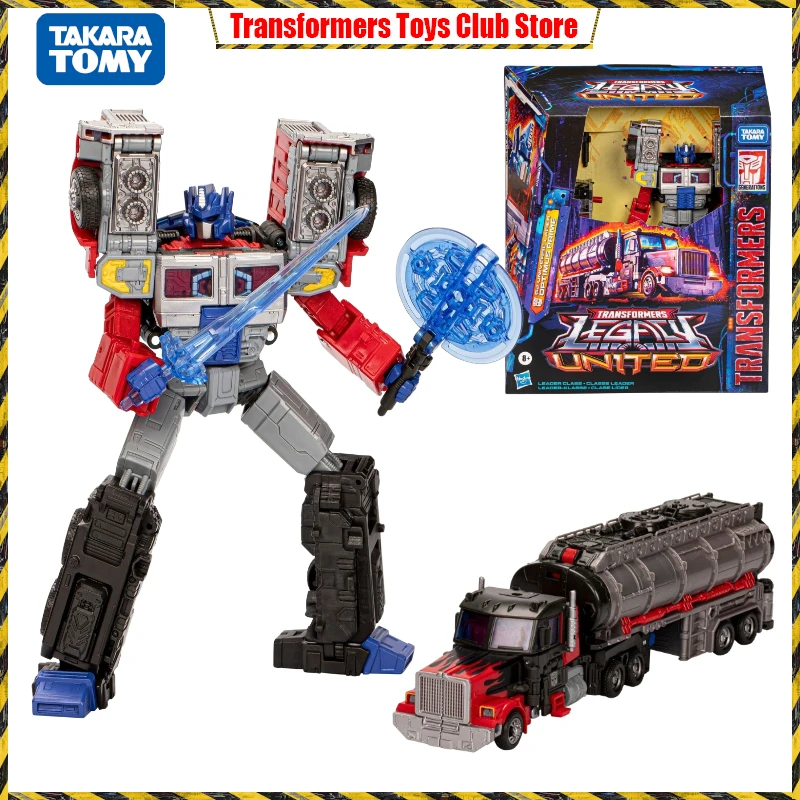 

In Stock Takara Tomy Transformers Legacy United L-Class G2 Universe Laser Optimus Prime Action Figure Toy Gift