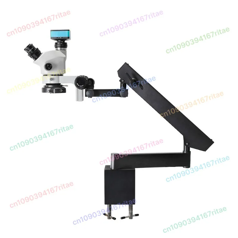 

Микроскоп для хирургической подготовки с тремя глазами, зажим для ручки-качалки настольного типа, офтальмологический сосудистый анастомоз, неврохирургия, бесплатно