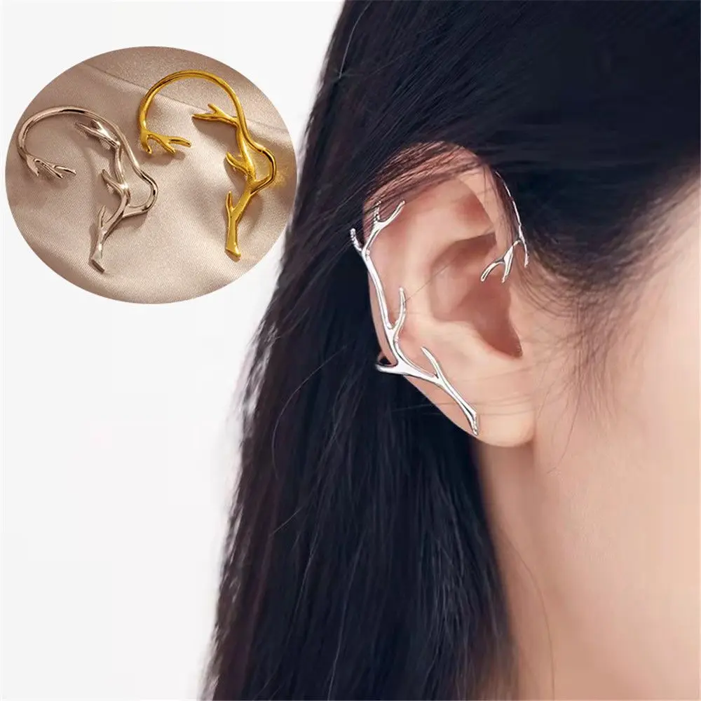 Jewelry Simplicity Ear Clip Elves Branches Ear Cuff Ear Wrap Earrings Fake Piercing