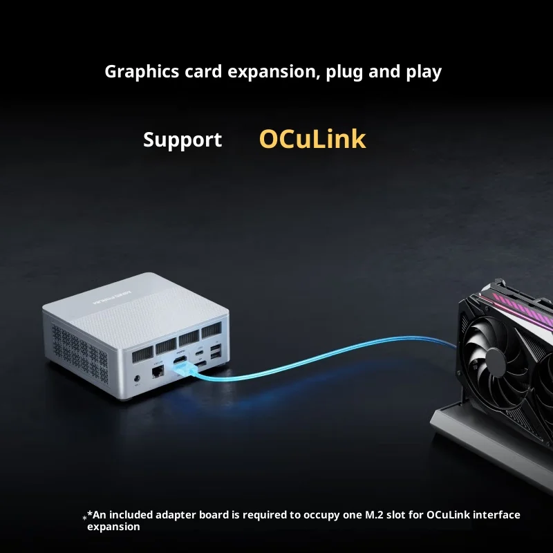 Minisforum X1 Lite 255 Мини-ПК AMD R7 255 32 ГБ+1 ТБ Графика AMD Radeon 780M WiFi6E BT5.2 Windows11 OcuLink USB4 40 Гбит/с Dual DD25