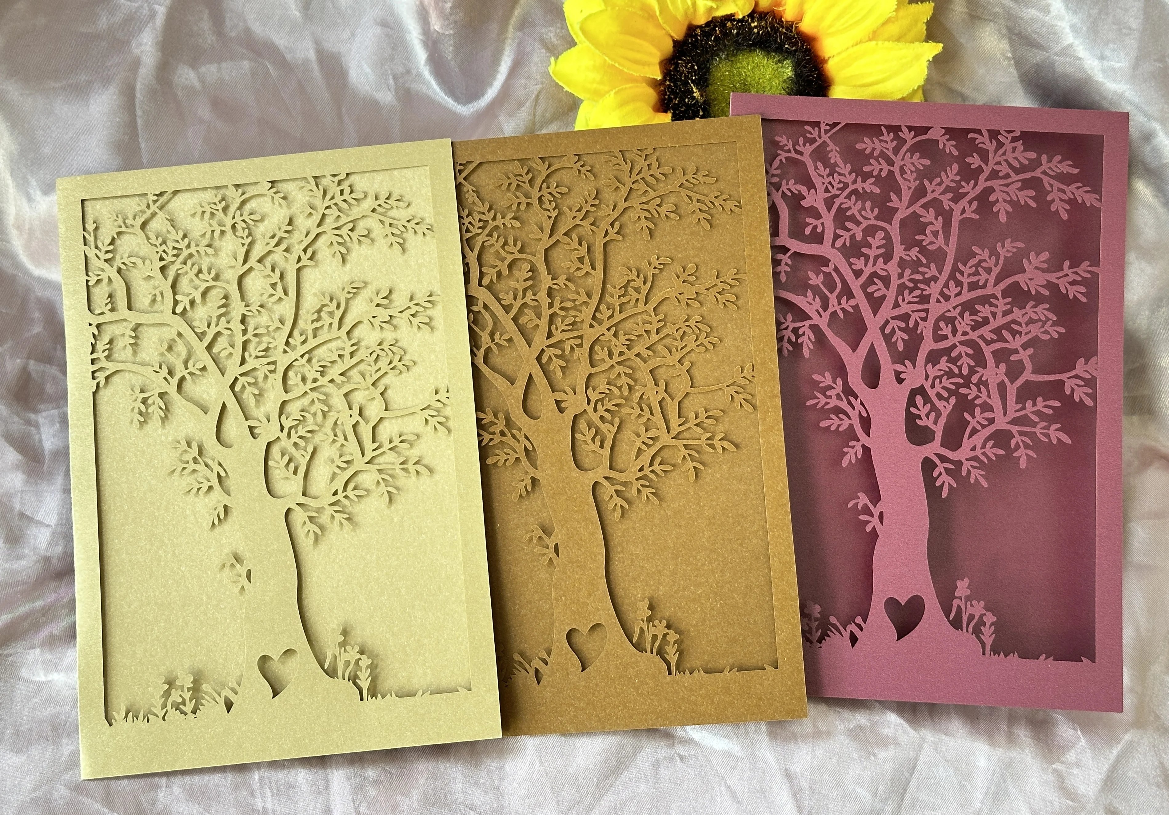 

Custom 10pcs Laser cut Wedding Invitation Birthday Invite Thank You Cards Greeting Cards Anniverisary for Party Favor Decoration