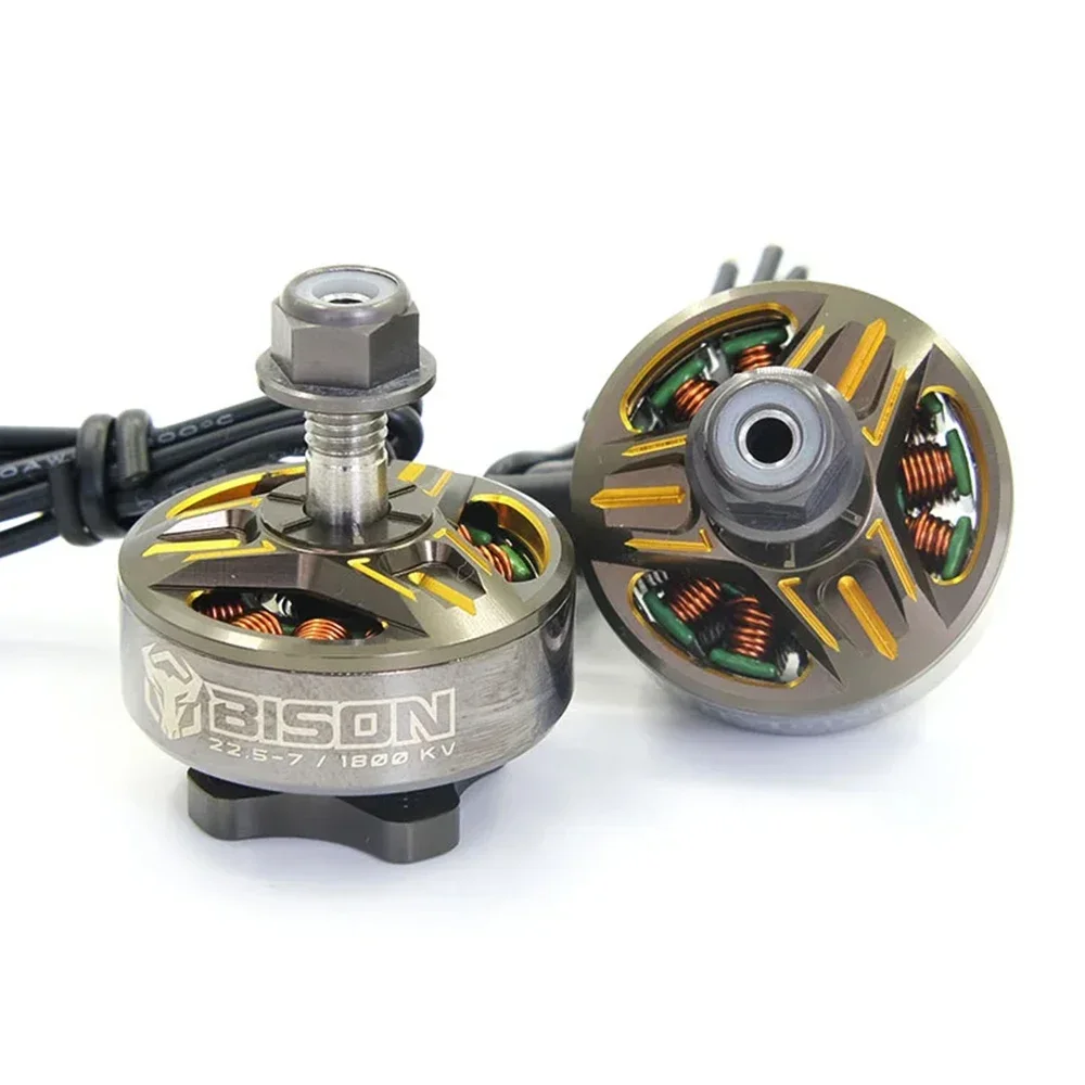 RCINPOWER Bagressions 22.5-7 Moteur Brushless 2500KV 3-4S / 1800KV 5-6S pour RC FPV FreKouLong Range 5 "FPV Racing Drone