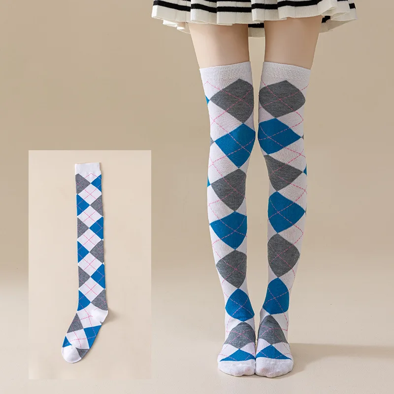 جوارب طويلة لطيفة على شكل فتاة - طراز أنثوي - جوارب نسائية ناعمة وعصرية لفصل الربيع #2
