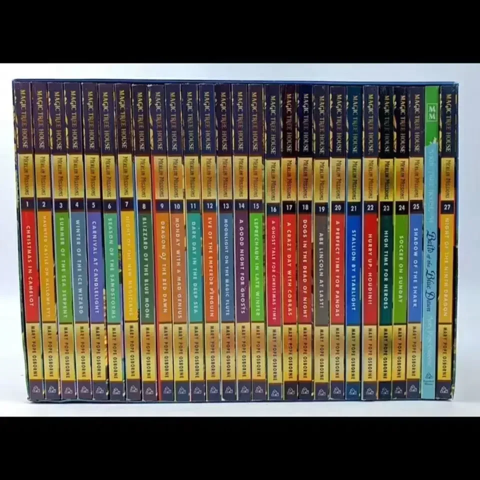 New Version 27 Books The Magical Treehouse Season 2 Merlin's Quest Children's English Comics Reading BooksBooks