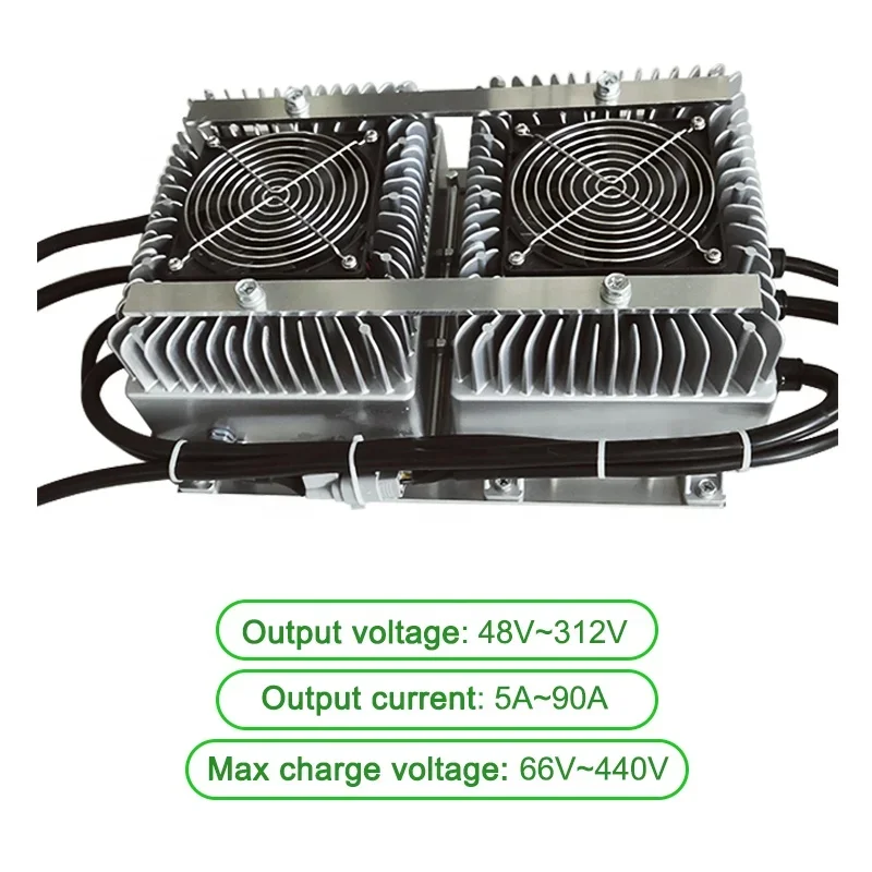 6.6 Kw On Board Lithium Ion 48v Electric Bike With Bus In Chargers Can 72v Air Cooling Systems Battery Charger Supplier