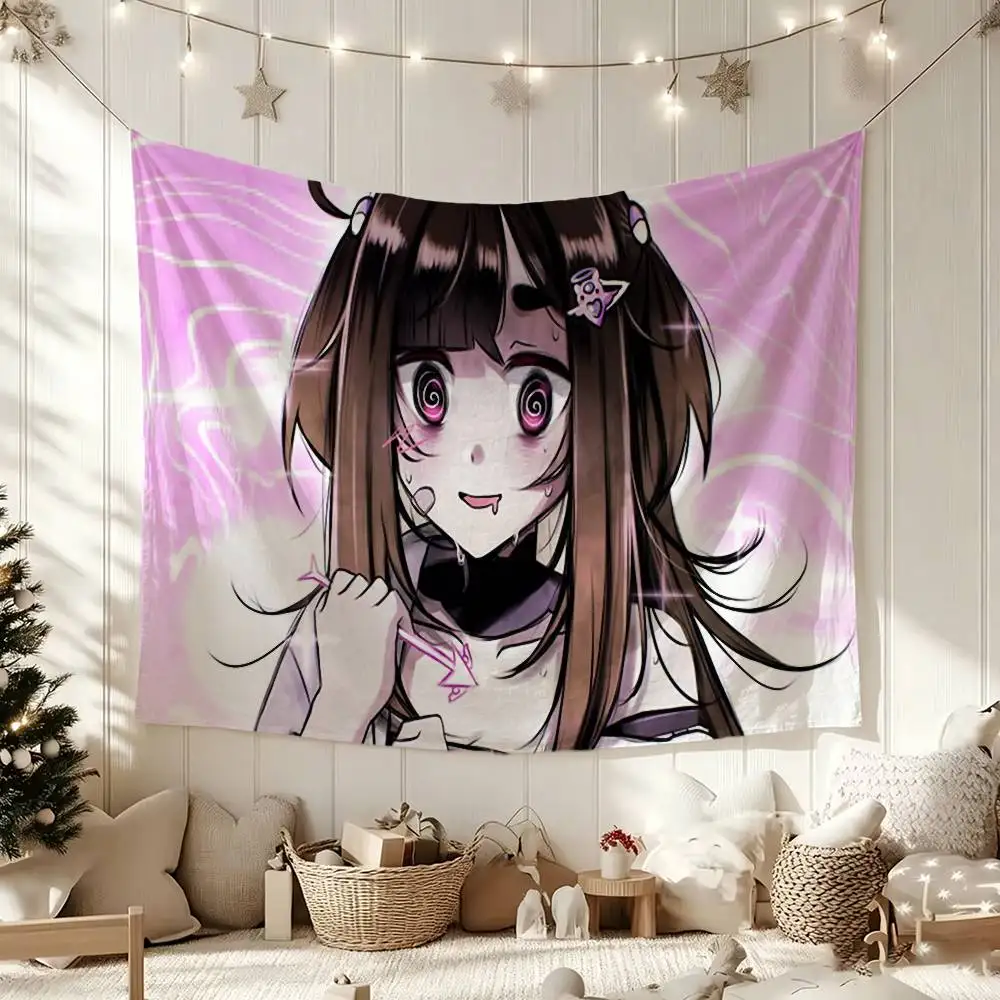 Yuna L-Love Angel Syndrome Flag Outdoor Decorations for Bedrooms Home Decor Items Decoration Banners 4