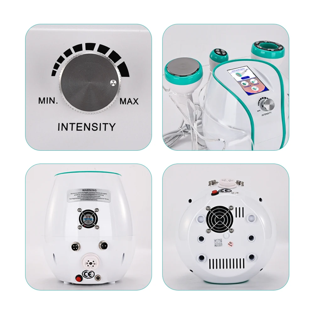 3 in 1 80K Ultrasonic Cavitation Machine Vacuum RF Body Slimming Machine Weight Loose Beauty Device Body Shaping Skin Lifting