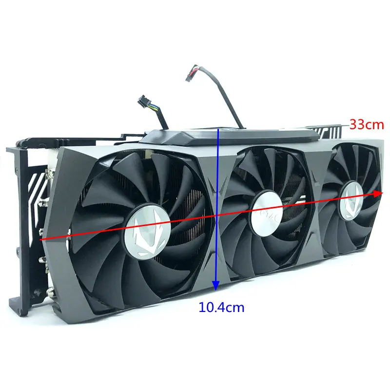 The Cooler for Zotac RTX3080Ti Graphics Video Card With Backplate