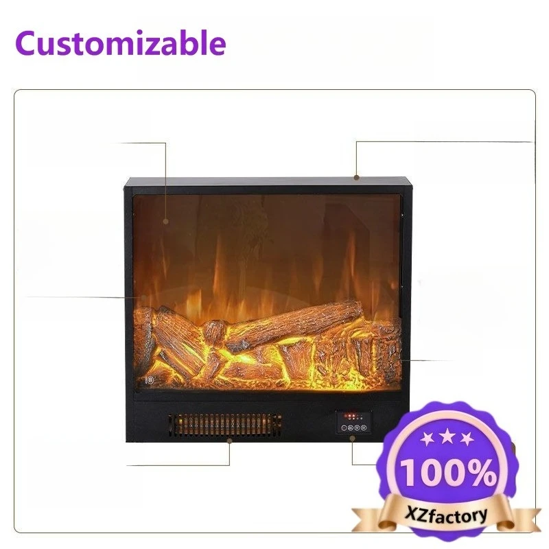 Factory Direct 2026 Top RatedElectronic fireplace LED retro simulated flame French fireplace cabinet living room decoration embe