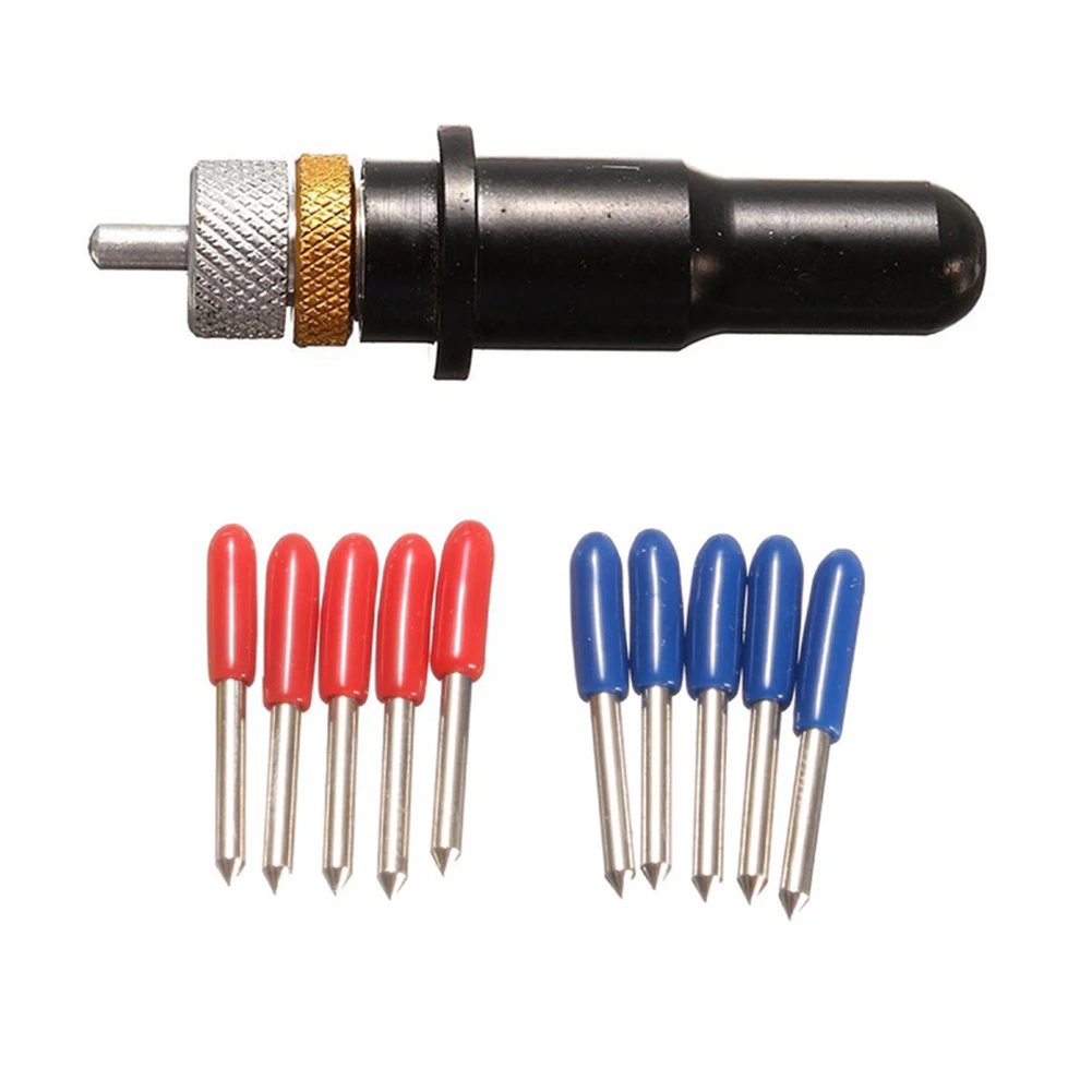 Imagem -04 - Roland Blade Holder Refine Coelho Redsail Cutter Plotter Lâminas de Corte Ferramentas de Escultura Ferramentas Manuais 45 60 Graus 10 Pcs