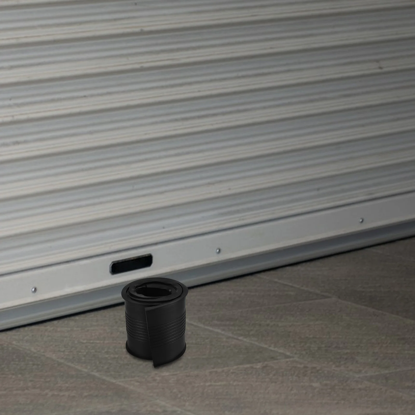 

1 Roll Door Bottom Seal Strip Epdm Rubber Weatherproof Soundproof Debris Barrier Easy Install Compatible With Various Garage