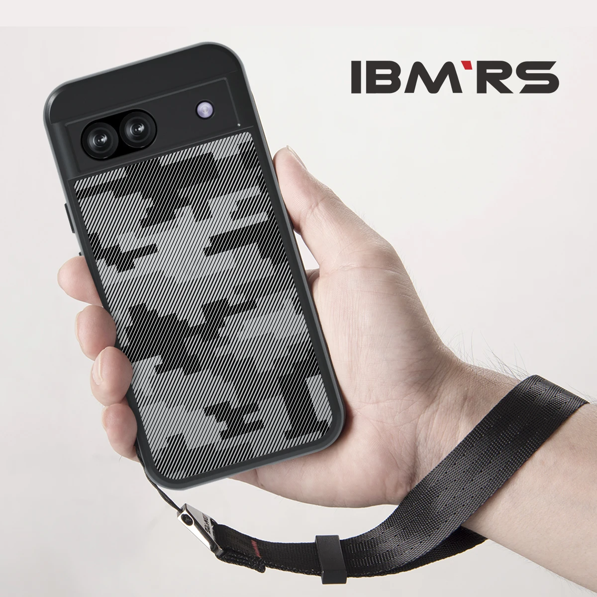 

IBMRS for google pixel 8a case, Shockproof Transparent Cover Phone Case(Comes with wrist strap)