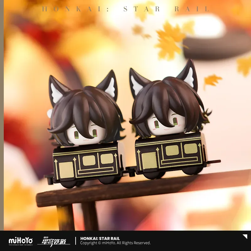 [Genuine] miHoYo Game Honkai Star Rail Q Version Small Doll Ornaments Sunday Robin Jiaoqiu Moze Cartoon Prop Cosplay Xmas Gifts