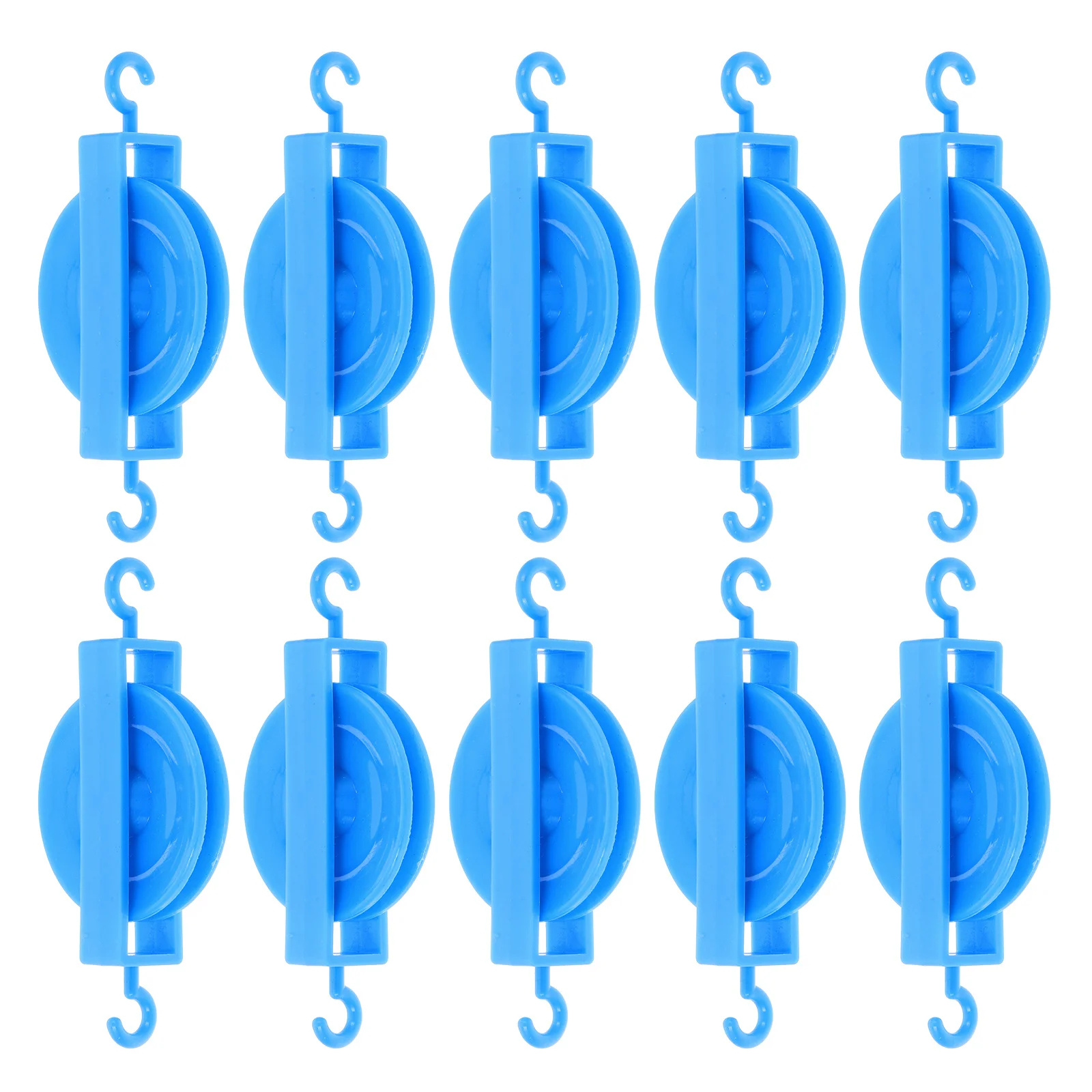 10Pcs Experiment Pulley Equipment for Mechanics Student Learning Kit with Rope Physical Science Classroom Supplies