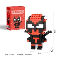 Marvel Spider Man Building Block Deadpool&Venom Iron Man Figure Marvel Legends Cartoon Character Model Toys for Children Gifts 2