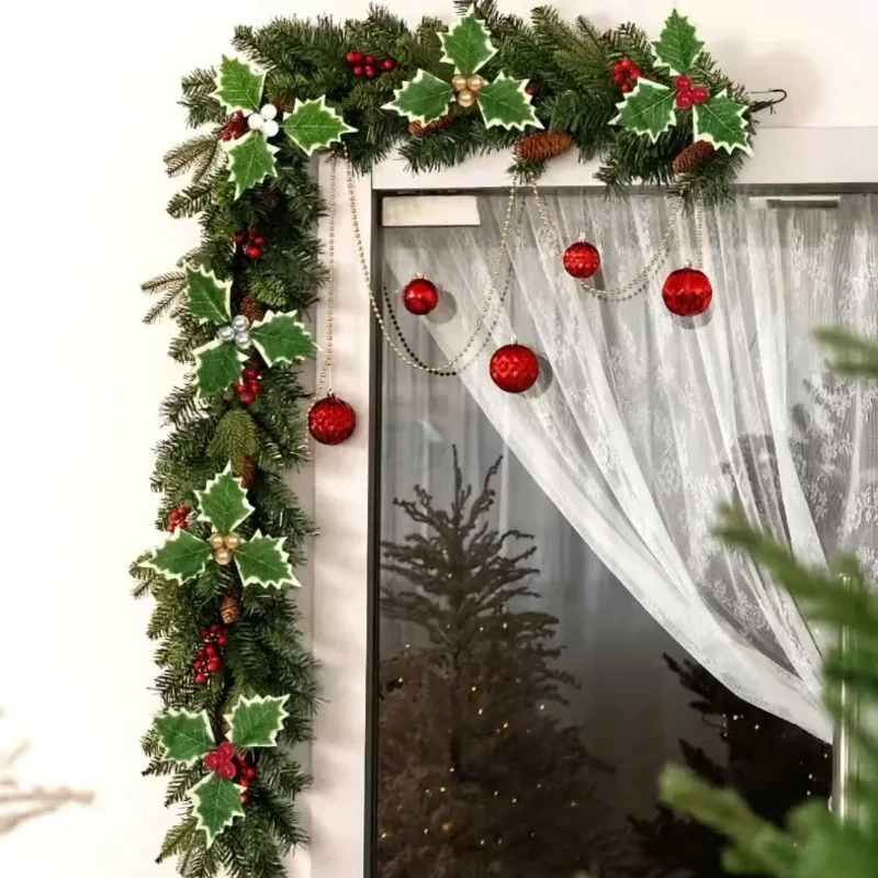 10/20 قطعة أوراق زينة عيد الميلاد إكسسوارات توت عيد الميلاد لتقوم بها بنفسك أوراق اصطناعية ديكور التوت الأحمر لشجرة عيد الميلاد السنة الجديدة