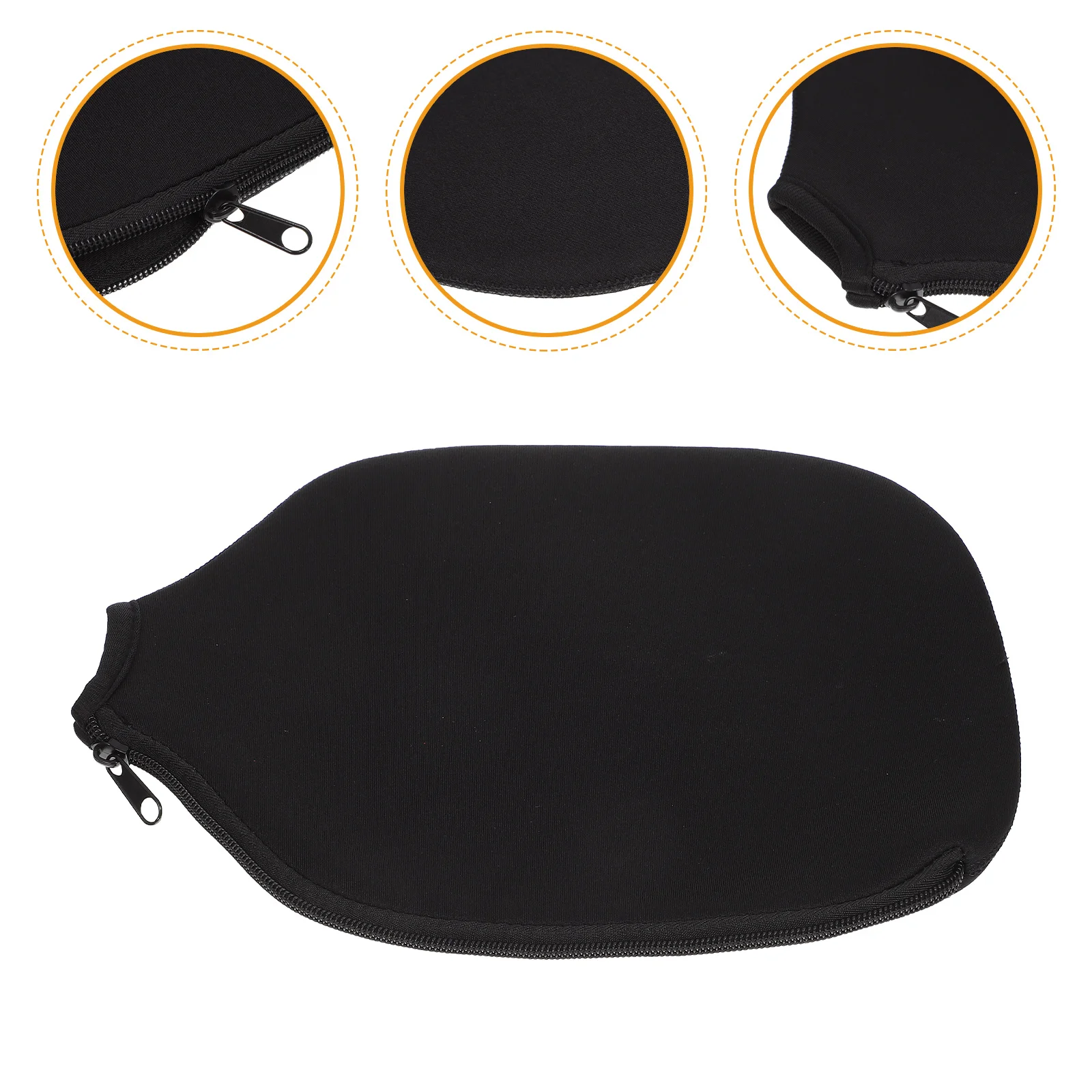 Étui de protection de raquette pour raquettes de Tennis, sac de rangement noir Durable, matériau épais, anti-rayures léger