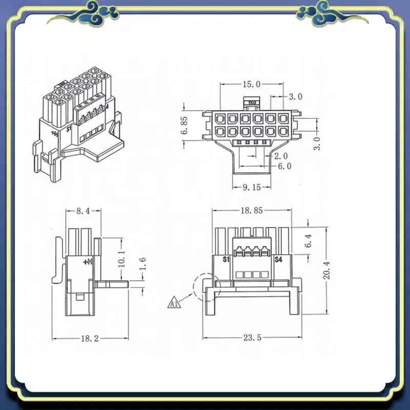 

Portable 3X8pin PCI-E To 16Pin(12+4) PCI-E 5.0 12VHPWR Connector 90-Degree Elbow Cable Parts GPU RTX4090 RTX4080 Series P8X3 To