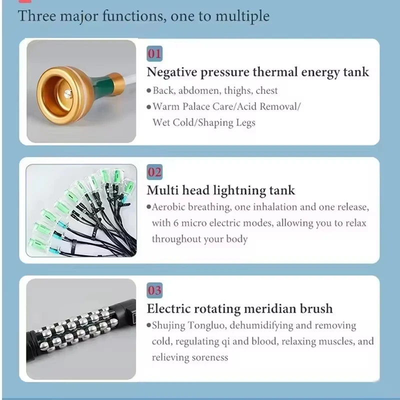 instrumento microeléctrico de fisioterapia, masaje doméstico, Dispositivo de masaje Meridiano de dragado de cuerpo entero