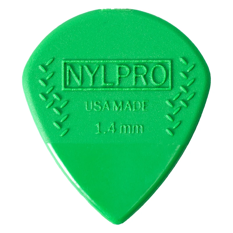 Nylon Pick. 3NP JAZZ 3 nylon material non-slip/quick solo/wear-resistant Acoustic /electric guitar picks.  1.40mm thickness.