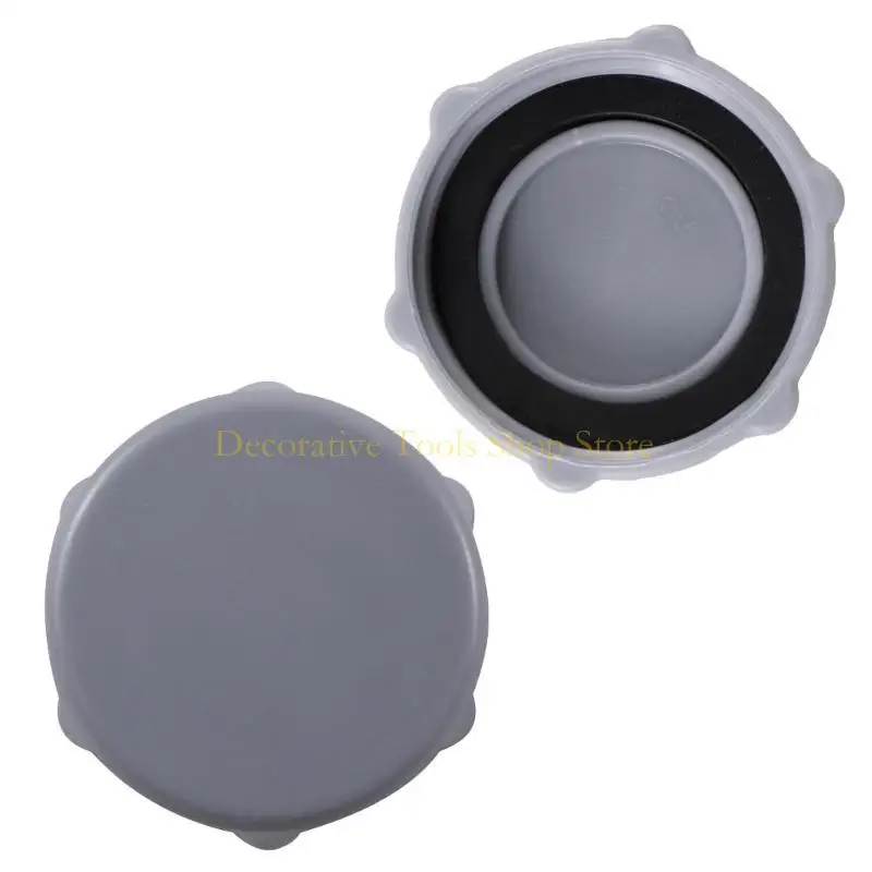 

QX2E 2Pcs Easy Install Pool Drain Caps Practical Pool Drain Caps Set for Great Fit on P6H1158ASS16 Model Pools