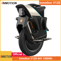 Newest INMOTION V12S Electric Unicycle 84V 1500Wh Battery Peak Power 6000W Motor Top Speed 70km/h Official Inmotion V12S EUC