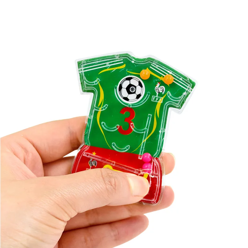 10/20pcs Football Party Favors Maze Game Boys Soccer Cloth Theme Birthday Party Decoration Kids Christmas Gift Toy Supplies