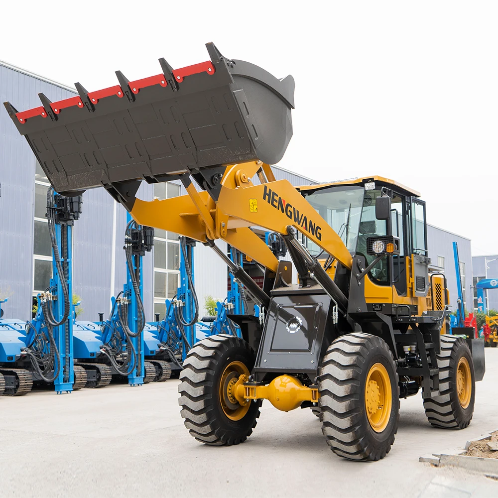 Wheel Hydraulic Loader Multi-function Backhoe Loader Mining Logistics Port Earthmoving Engineering Factory Customization