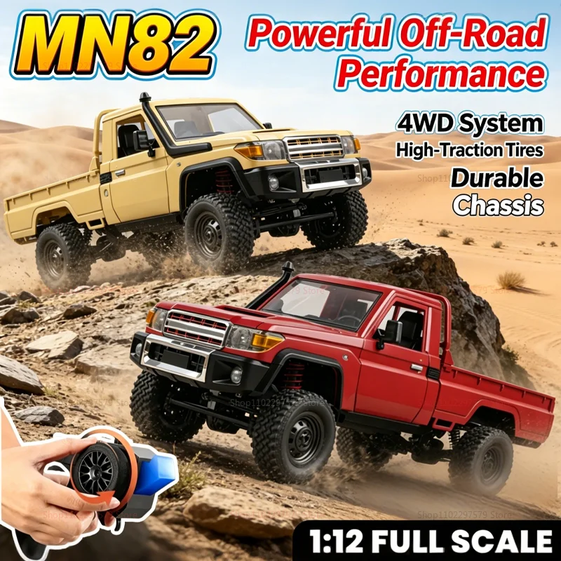 Rc Roc Hobby - 2026 신형 MN82 4륜구동 오프로드 RC카