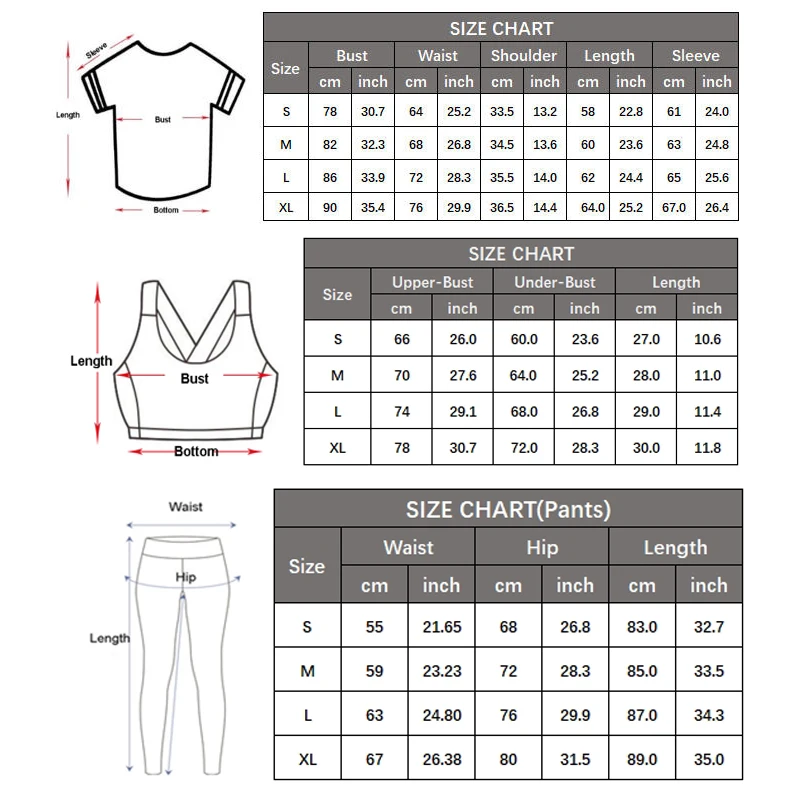 2/3-teiliges Fitness-Yoga-Set für Damen, einfarbig, für Gymnastik und Laufen, dehnbar, weich, atmungsaktiv, schnell trocknend, Sportbekleidung – Detail 1