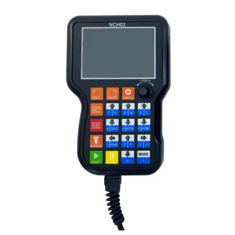 NCH02, CNC Motion Controller DM100 3/4/5 Axis Handle Controller CNC Machining Engraving Machine Controller System