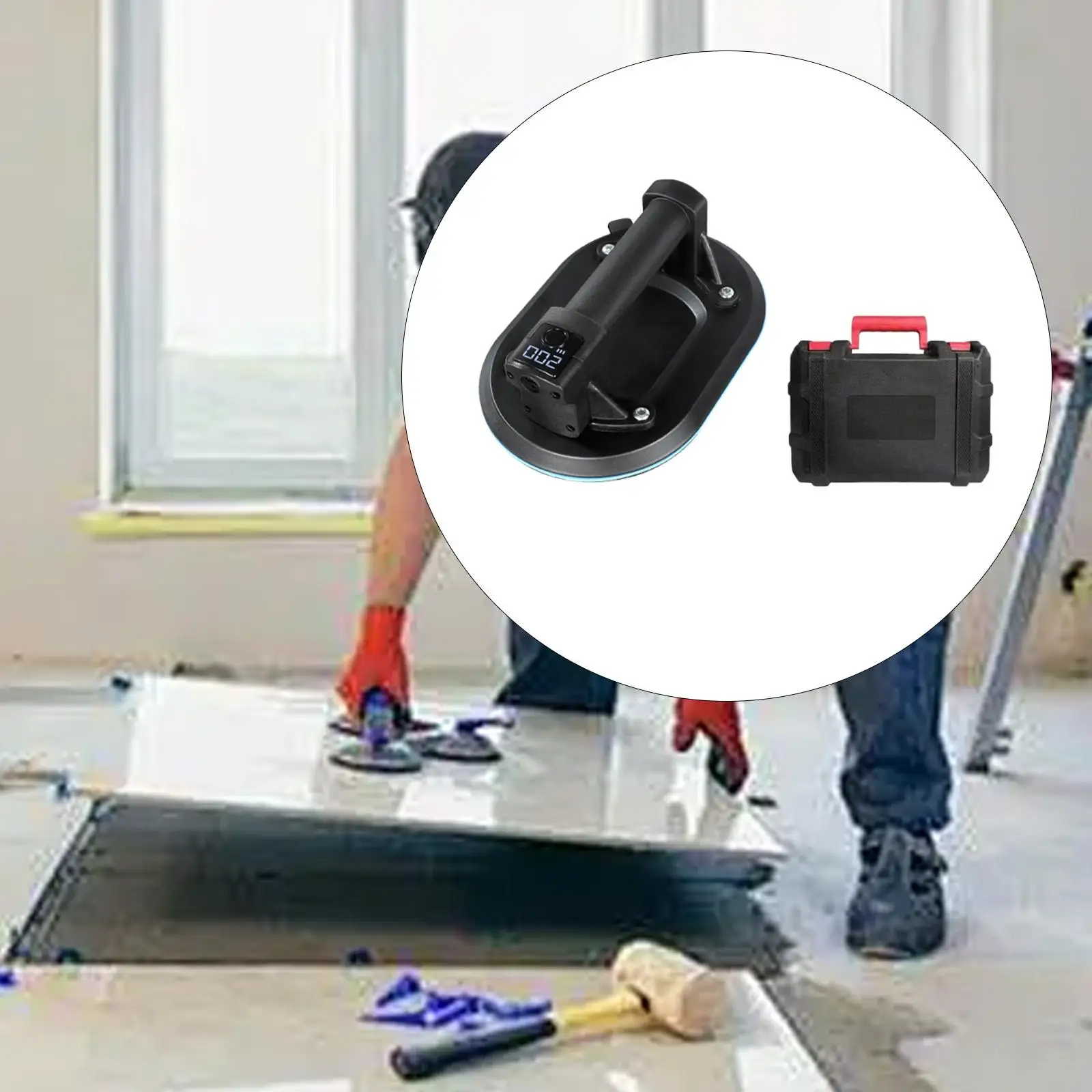 Metal Stable Simple Convenient Heavy Duty Electric Suction Cup Granite Tiles