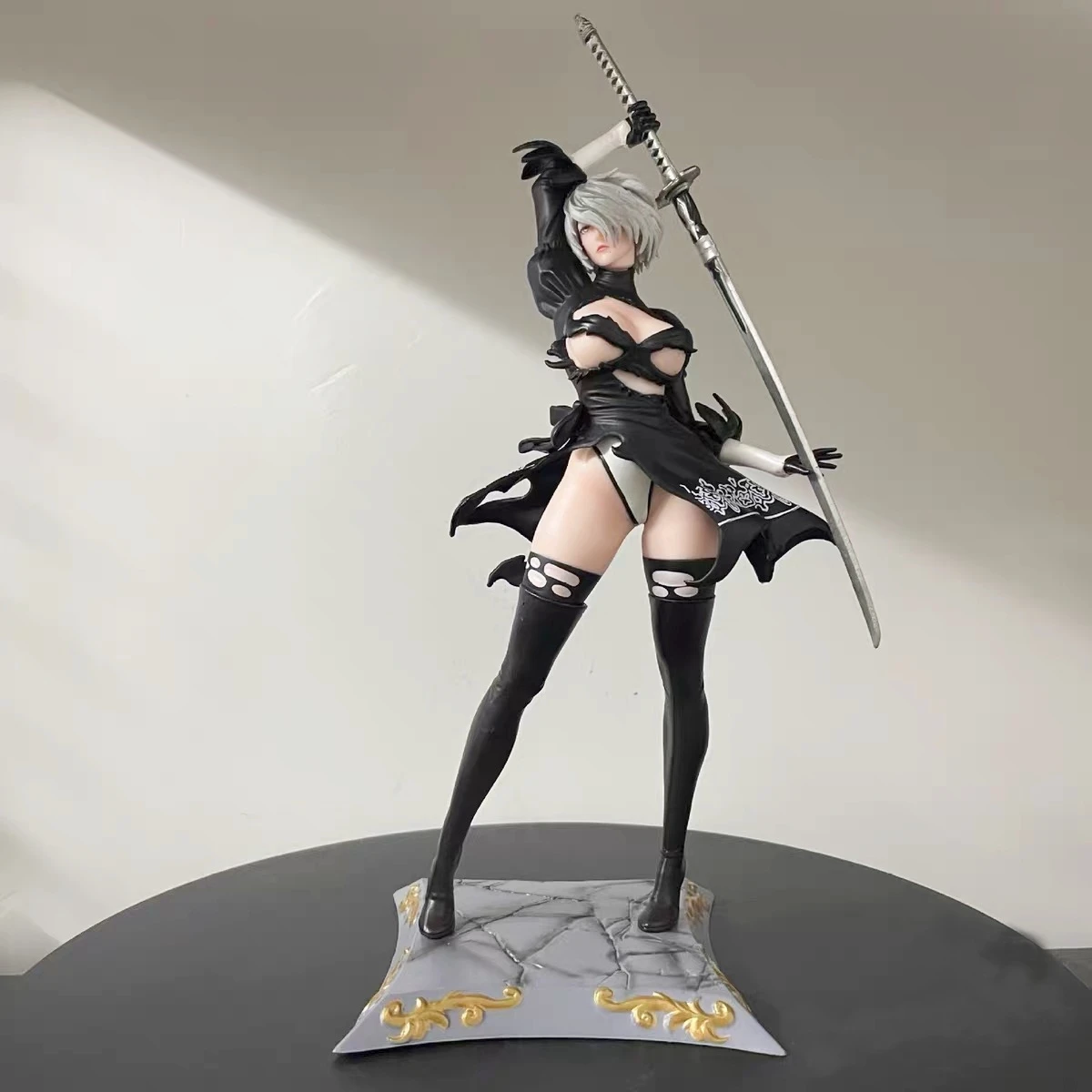 

Новая точечная аниме-игра Nier Automata, периферийный ангел 2b, игра «Маленькая сестра», фигурка богини, модель, настольный декор, игрушка, коллекционный подарок