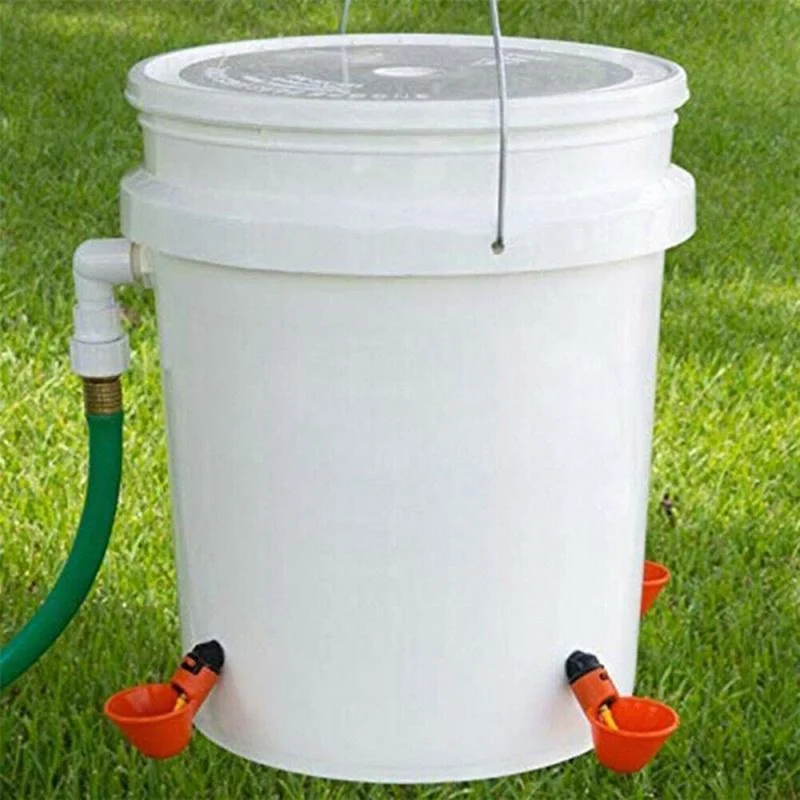 5/10/15 Stücke Huhn Wachtel Hängende Wasserbecher Nippel Trinknapf Vögel Wassernapf Trinkbecher für Hinterhof Automatisches Geflügel – Detail 8