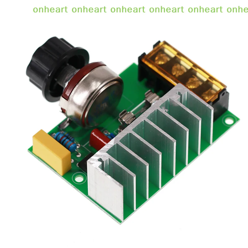[C]4000W 0-220V AC SCR Electric Voltage Regulator Motor Speed Controller Dimmers