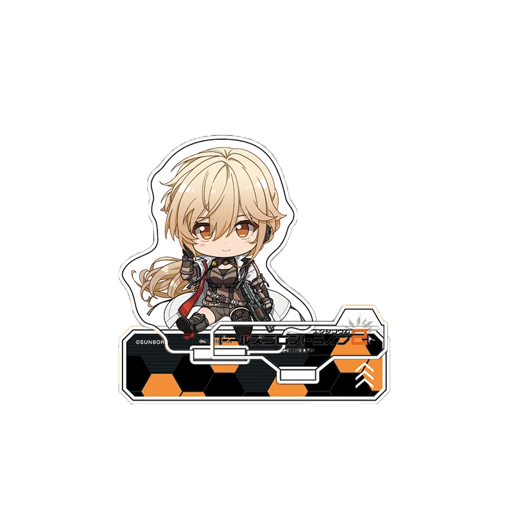 Girls Frontline Groza Nemesis Lenna Lotta Helena Zhaohui Springfield Peritya Double insertion Acrylic Stand Desktop Decor Gifts